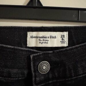 Abercrombie & Fitch Dark Wash High Rise Jeans
